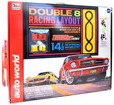 Autoworld 1/64 Double 8 Slot Car Set - Hobbytech Toys