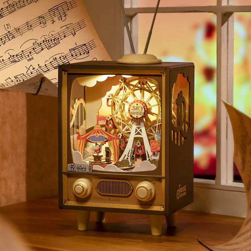 ROKR AMT01 Music Box - Sunset Carnival - Hobbytech Toys