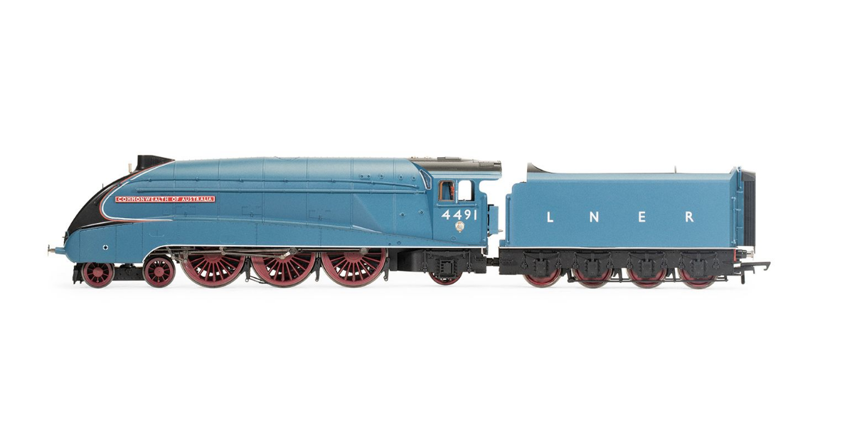 Hornby R3992 OO Scale LNER A4 Class 4-6-2 4491 Commonwealth Of Australia - Era 3 - Hobbytech Toys