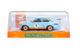 Scalextric Ford Escort Mk1 Wayne Crabtree Modified Fords 2023 Gulf Slot Car [C4530]