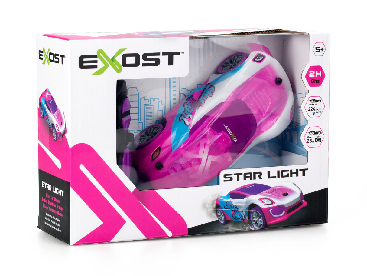 Exost Star Light Pink Mini RC Car - Hobbytech Toys