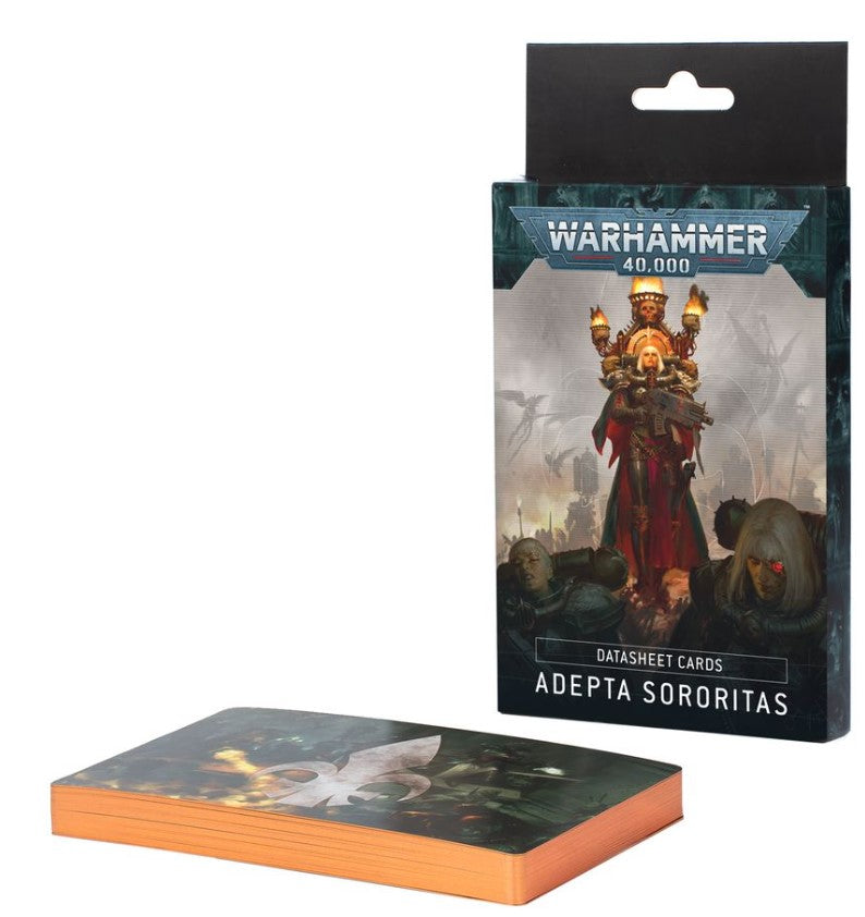 GW 52-02 Warhammer 40000 Datasheet Cards Adepta Sororitas