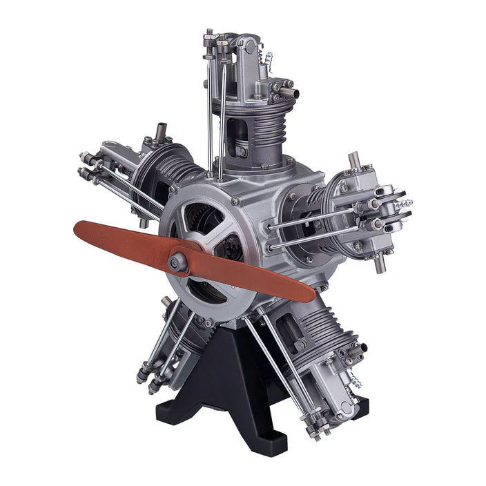 Teching 5 Cylinder Radial Metal Model Engine Assembly Kit