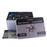 Teching V8 Metal Model Engine Assembly Kit