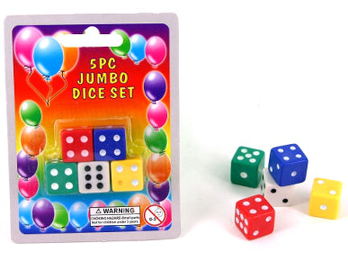 Dice Set 5Pc - Hobbytech Toys