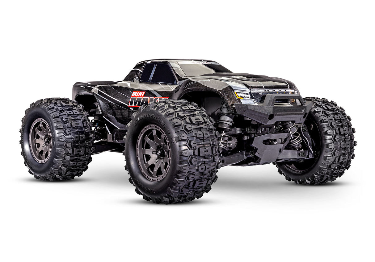 Traxxas Mini MAXX 1/16 Brushless Monster Truck RTR - Black [107154-1BLK]