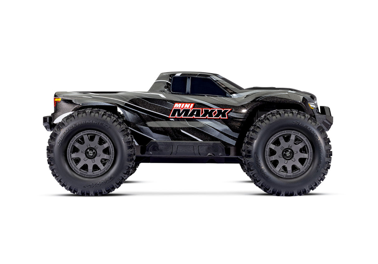 Traxxas Mini MAXX 1/16 Brushless Monster Truck RTR - Black [107154-1BLK]