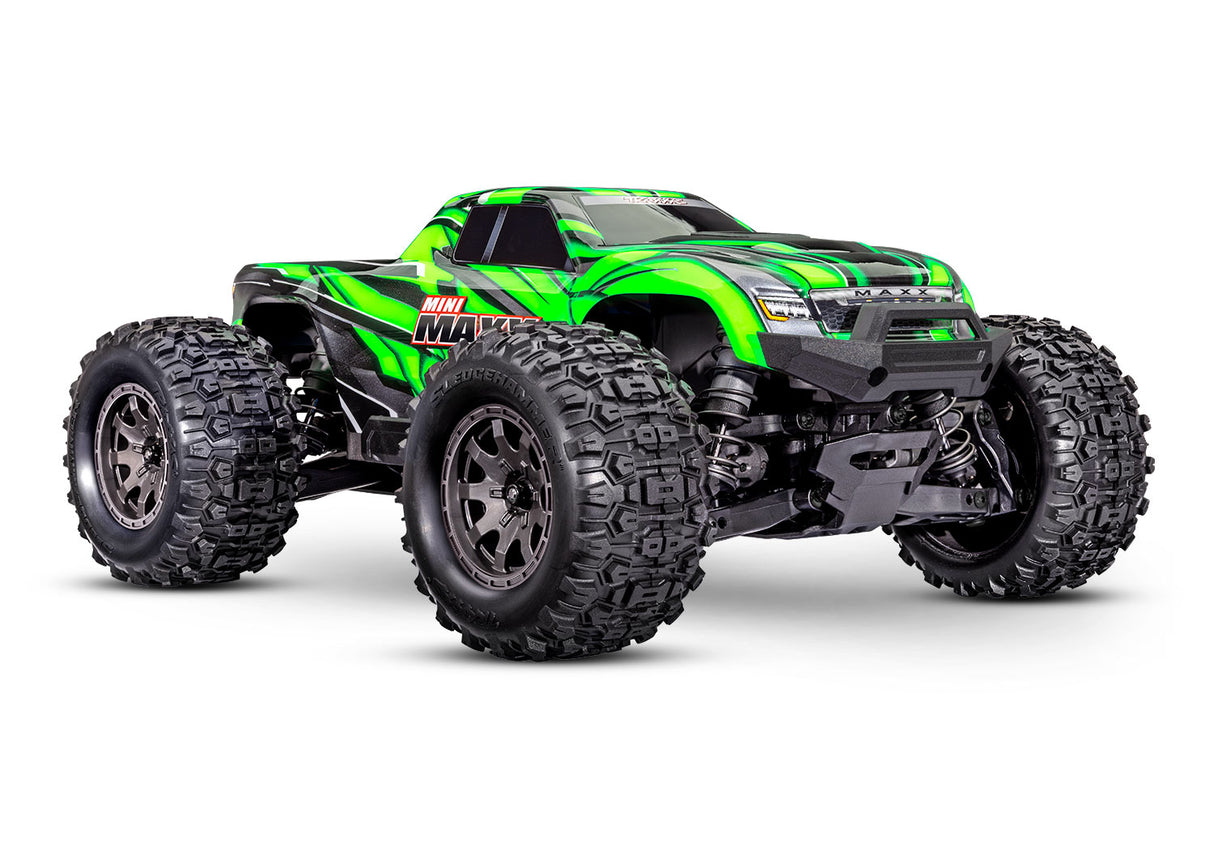 Traxxas Mini MAXX 1/16 Brushless Monster Truck RTR - Green [107154-1GRN]