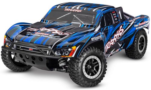 Traxxas Slash 4x4 VXL 1/10 Brushless Short Course Truck - Blue [68386-4BLUE]