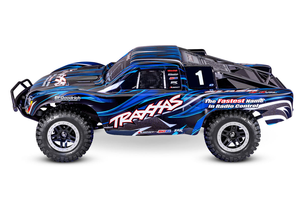 Traxxas Slash 4x4 VXL 1/10 Brushless Short Course Truck - Blue [68386-4BLUE]