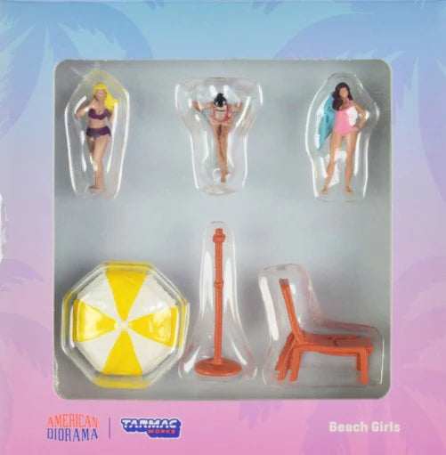 Tarmac 1/64 Figures Beach Girls - Hobbytech Toys