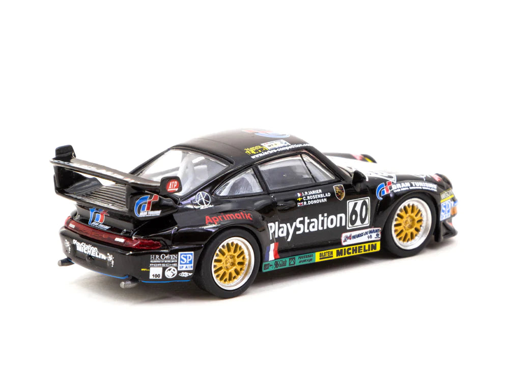 Tarmac 1/64 Porsche 911 GT2 - 24h Le Mans 1998 #60 - Hobbytech Toys