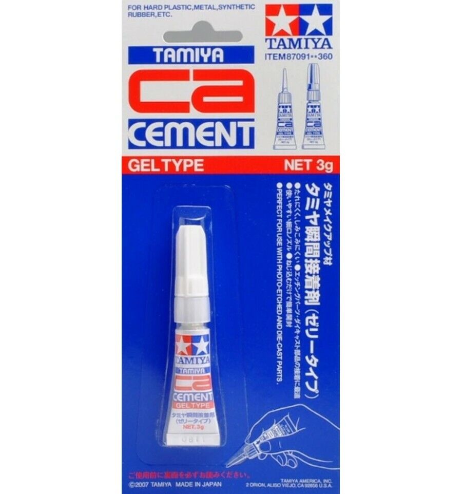 Tamiya 87091 Ca Cement Gel Type Tamiya SUPPLIES