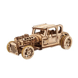 Ugears 70192 Hot Rod Furious Mouse 207pc Wooden Model Kit - Hobbytech Toys