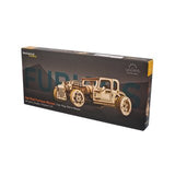 Ugears 70192 Hot Rod Furious Mouse 207pc Wooden Model Kit - Hobbytech Toys