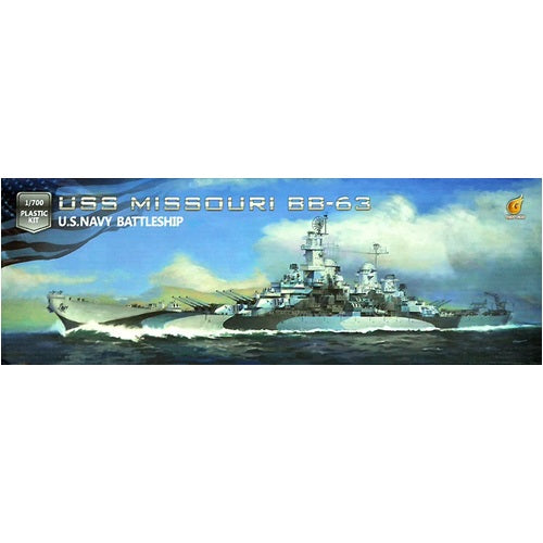 Very Fire 700909 1/700 USS Missouri BB-63 Battleship Plastic Model Kit - Hobbytech Toys