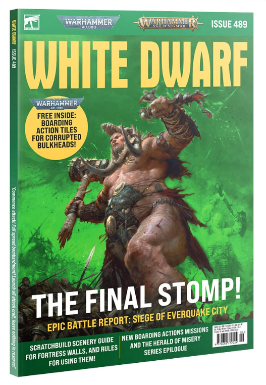 Games Workshop White Dwarf Magazine June 2023 Issue 489 - Hobbytech Toys