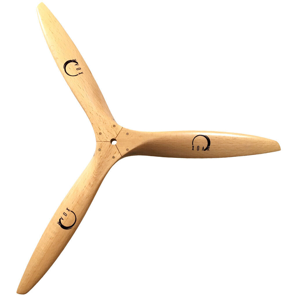 Xoar PJI 18x8 3 Blade Wooden Propeller**