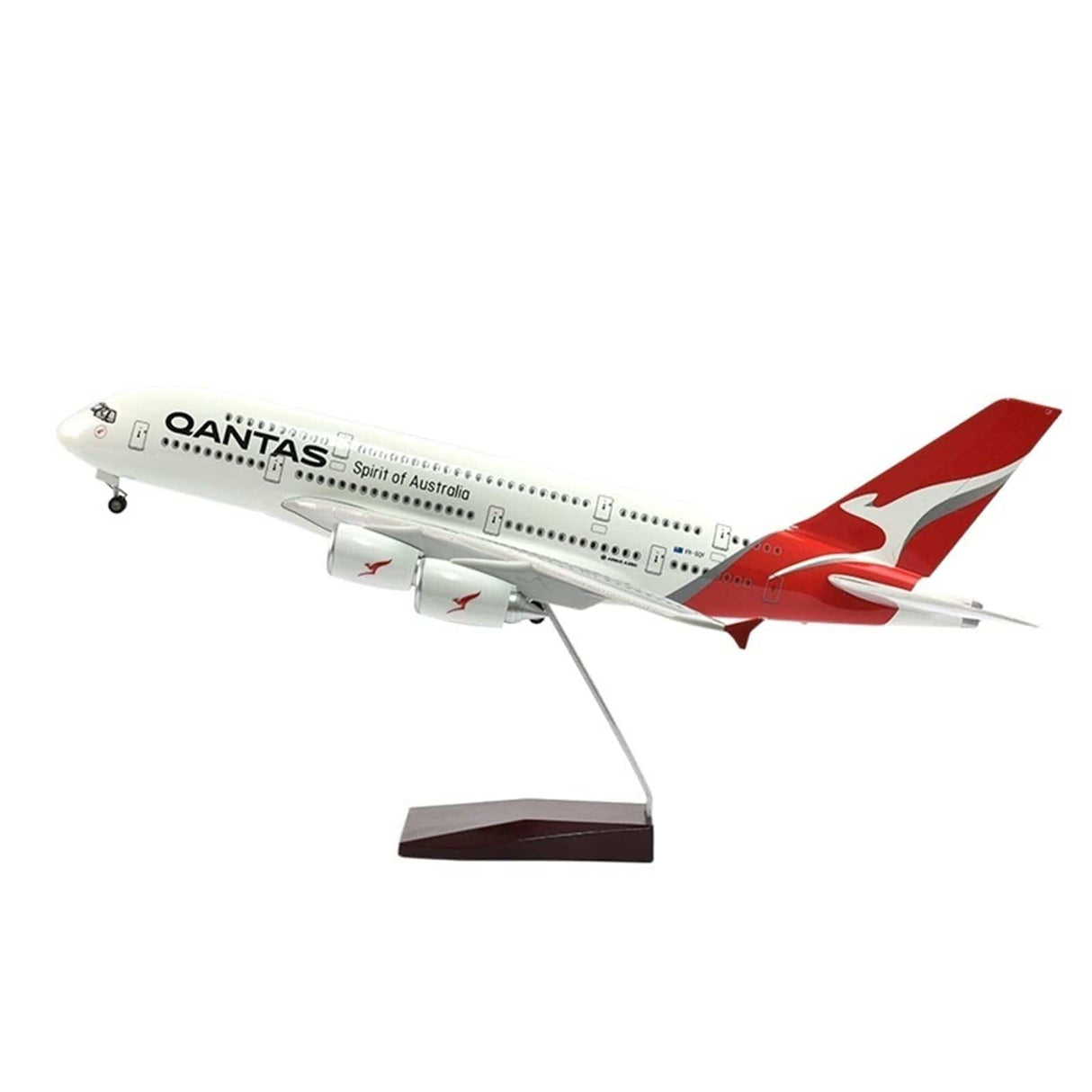 A380 Resin Model Plane - Qantas (46cm)