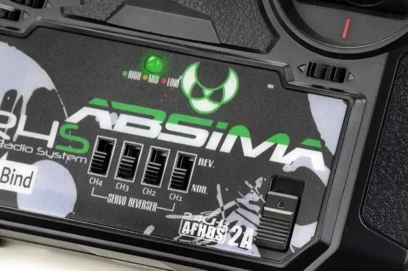 Absima SRS4 4 Channel Surface Stick Radio & Receiver - Hobbytech Toys