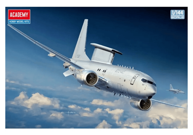 Academy 1/144 Boeing E-737 Peace Eye Plastic Model Kit [12651]