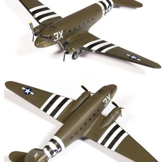Academy 1/144 USAAF C - 47 Skytrain Plastic Model Kit - Hobbytech Toys