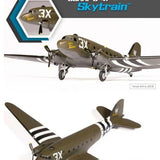 Academy 1/144 USAAF C - 47 Skytrain Plastic Model Kit - Hobbytech Toys
