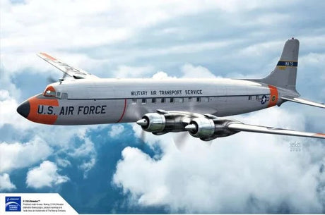 Academy 1/144 USAF C-118 Liftmaster Plastic Model Kit - Hobbytech Toys