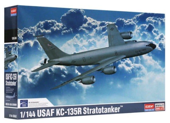 Academy 1/144 USAF KC - 135R Stratotanker Plastic Model Kit - Hobbytech Toys