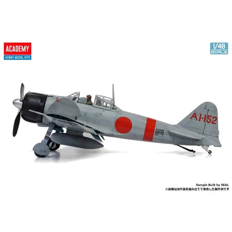 Academy 1/48 A6M2b Zero Fighter Model 21 Battle of Midway Plastic Model Kit - Hobbytech Toys