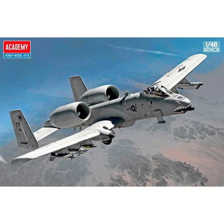 Academy 1/48 USAF A - 10C 75th FS Flying Tigers Plastic Model Kit [12348] - Hobbytech Toys