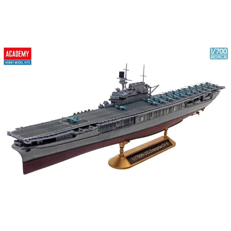 Academy 1/700 USS Enterprise CV - 6 Battle of Midway Plastic Model Kit [14409] - Hobbytech Toys