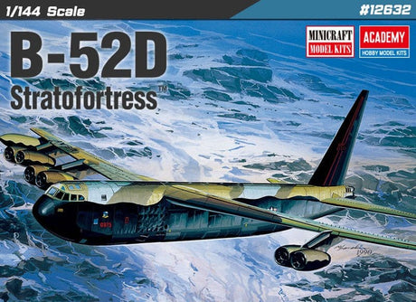 Academy 12632 1/144 Boeing B - 52D Stratofortress Plastic Model Kit - Hobbytech Toys