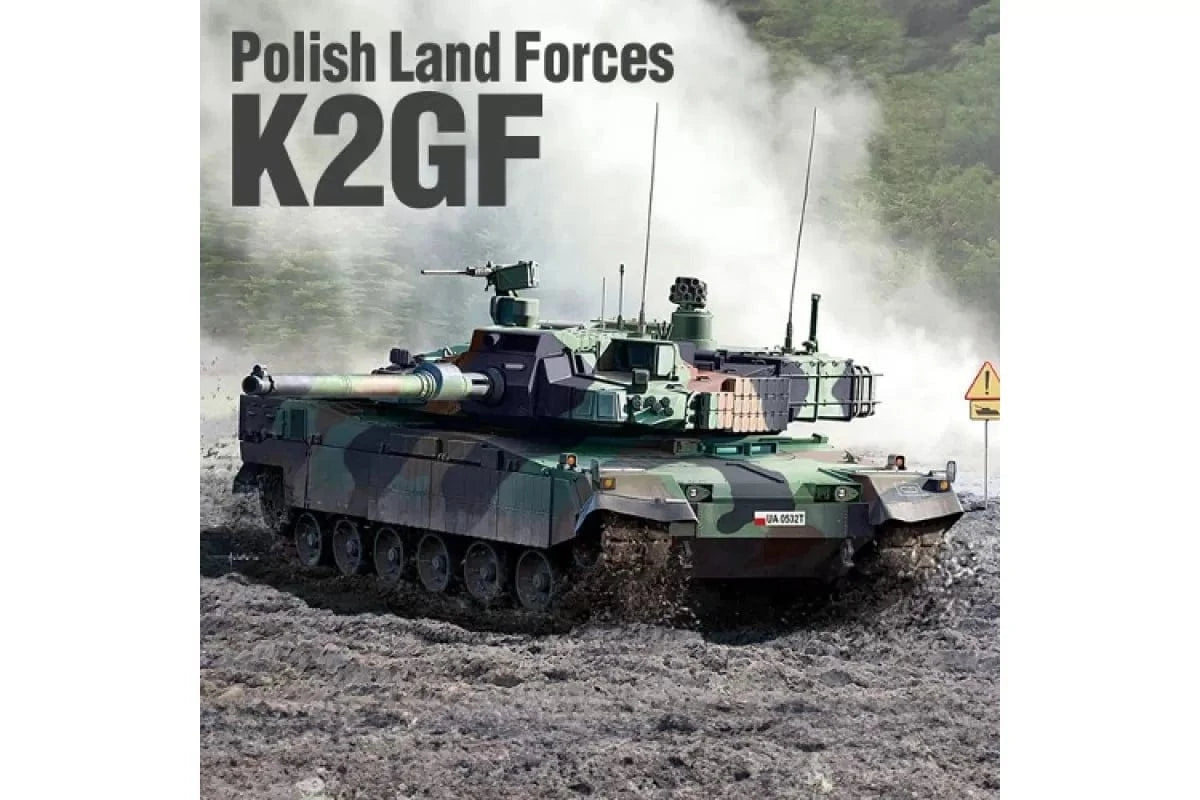 Academy 13560 1/35 Polish Land Forces K2GF Plastic Model Kit - Hobbytech Toys