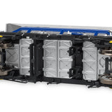 Accurascale ACC2580HMA - MB1 OO HMA MGR Coal Hopper with Mainline Blue Cradle (3pcs Per Pack) - Hobbytech Toys