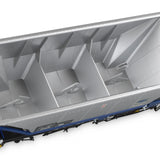Accurascale ACC2580HMA - MB1 OO HMA MGR Coal Hopper with Mainline Blue Cradle (3pcs Per Pack) - Hobbytech Toys