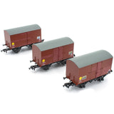 Accurascale OO Scale SR D1478 Van - British Railways (1961 onwards) - Triple Pack - Hobbytech Toys