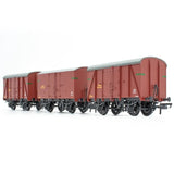Accurascale OO Scale SR Mixed D1478/D1479 Van - Transitional British Railways (1948 - 1950) - Triple Pack - Hobbytech Toys