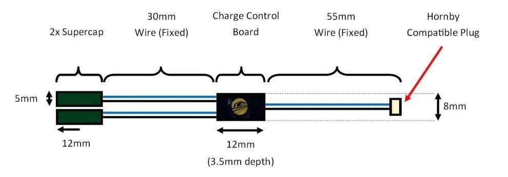 AE Model 2 - Wire Micro Plug & Play Stay - Alive (3 - Pack) [AED - SSC.3] - Hobbytech Toys