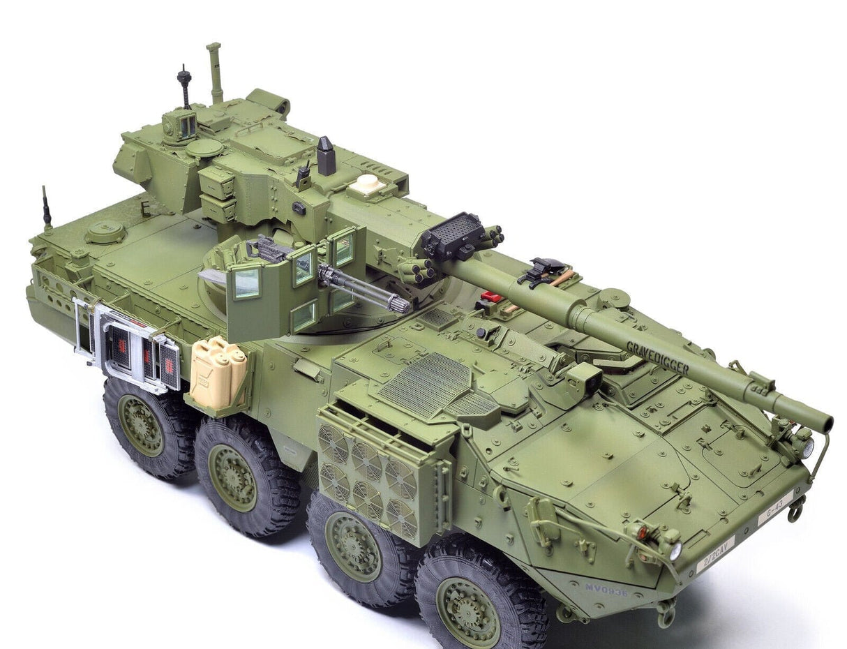 AFV 1/35 Stryker M1128 MGS 2010 Upgraded Version Plastic Model Kit [AF35370] - Hobbytech Toys
