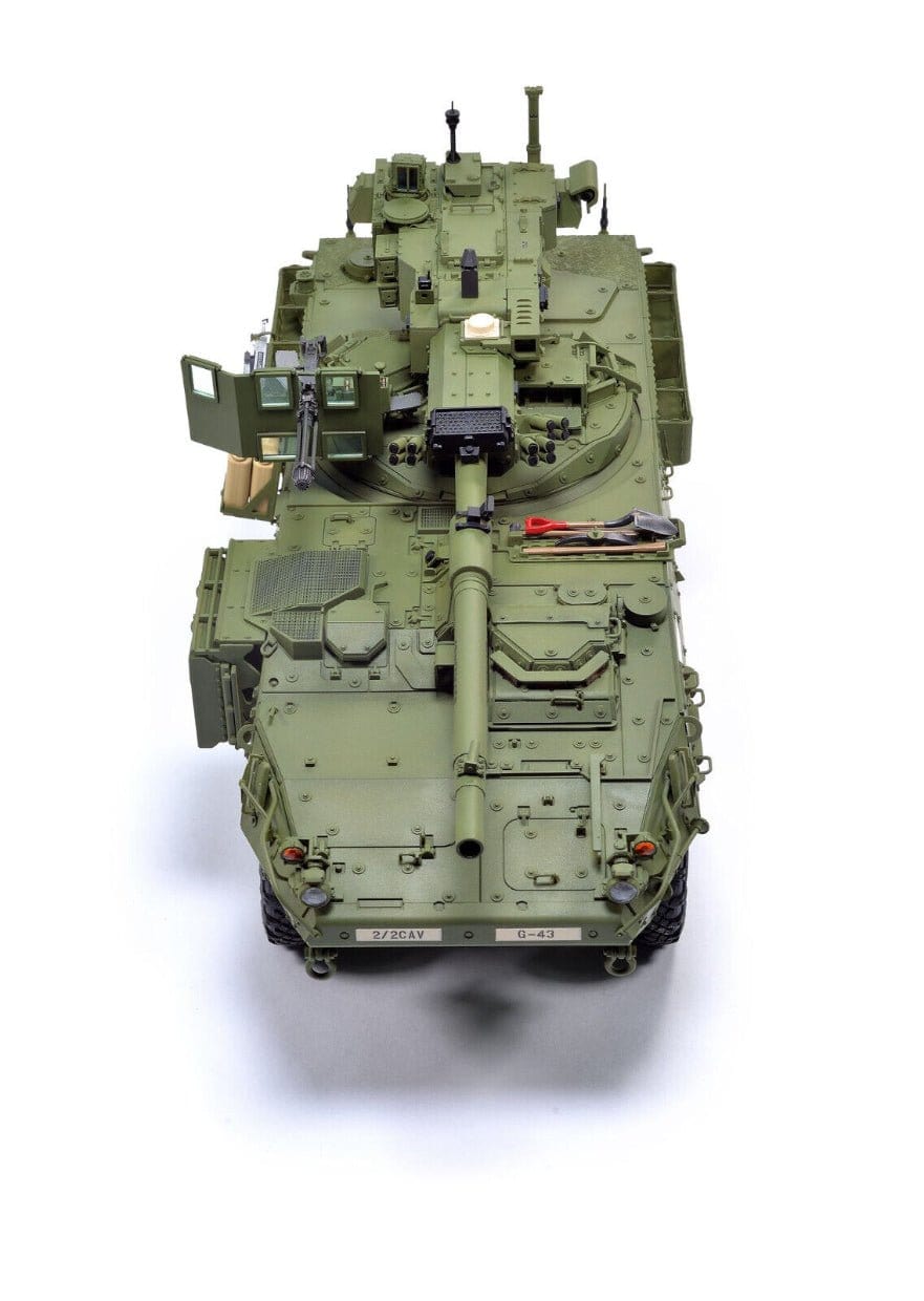 AFV 1/35 Stryker M1128 MGS 2010 Upgraded Version Plastic Model Kit [AF35370] - Hobbytech Toys