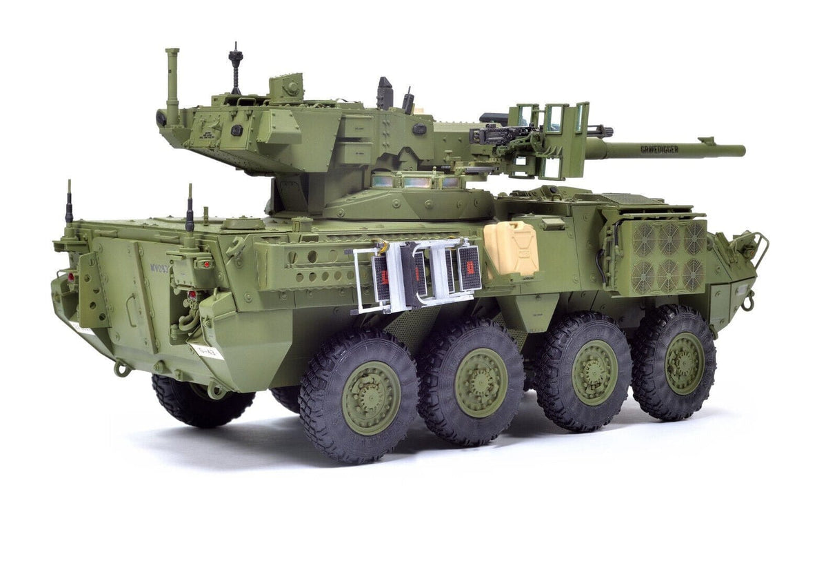 AFV 1/35 Stryker M1128 MGS 2010 Upgraded Version Plastic Model Kit [AF35370] - Hobbytech Toys