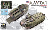 AFV Club 1/35 AAV - 7A1 RAM/RS w/EAAK Plastic Model Kit [AF35S67] - Hobbytech Toys