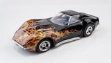 AFX 22051 1968 Corvette 427 Black Flame - Hobbytech Toys