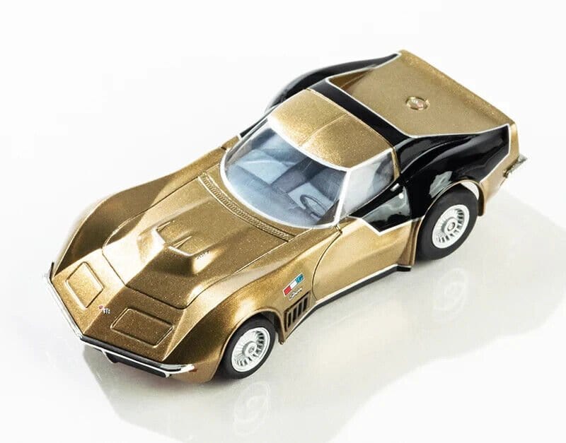 AFX 22093 Mega G 1969 Astro Vette LMP12 Gold Slot Car - Hobbytech Toys