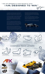 AFX Ayrton Senna Tribute Limited Edition Slot Car Set [22112] - Hobbytech Toys