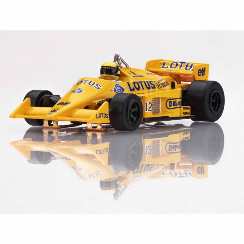 AFX Lotus 97T 1987 Limited Edition F1 Slot Car Black/Yellow (LWB) [22114]