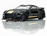 AFX Shelby Mustang GT500H Black & Gold Slot Car [22082] - Hobbytech Toys