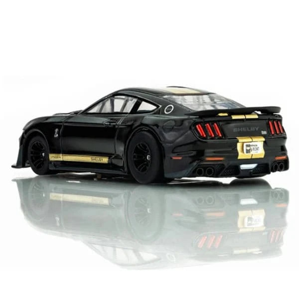 AFX Shelby Mustang GT500H Black & Gold Slot Car [22082] - Hobbytech Toys