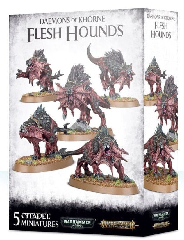 Age Of Sigmar Blades of Khorne: Flesh Hounds [97 - 63] - Hobbytech Toys